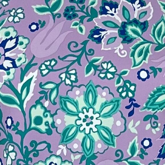 Talbots Bold Floral Beach Vacation Cruise Dress With Cut Out Dress NWOT Size S - Picture 5 of 14